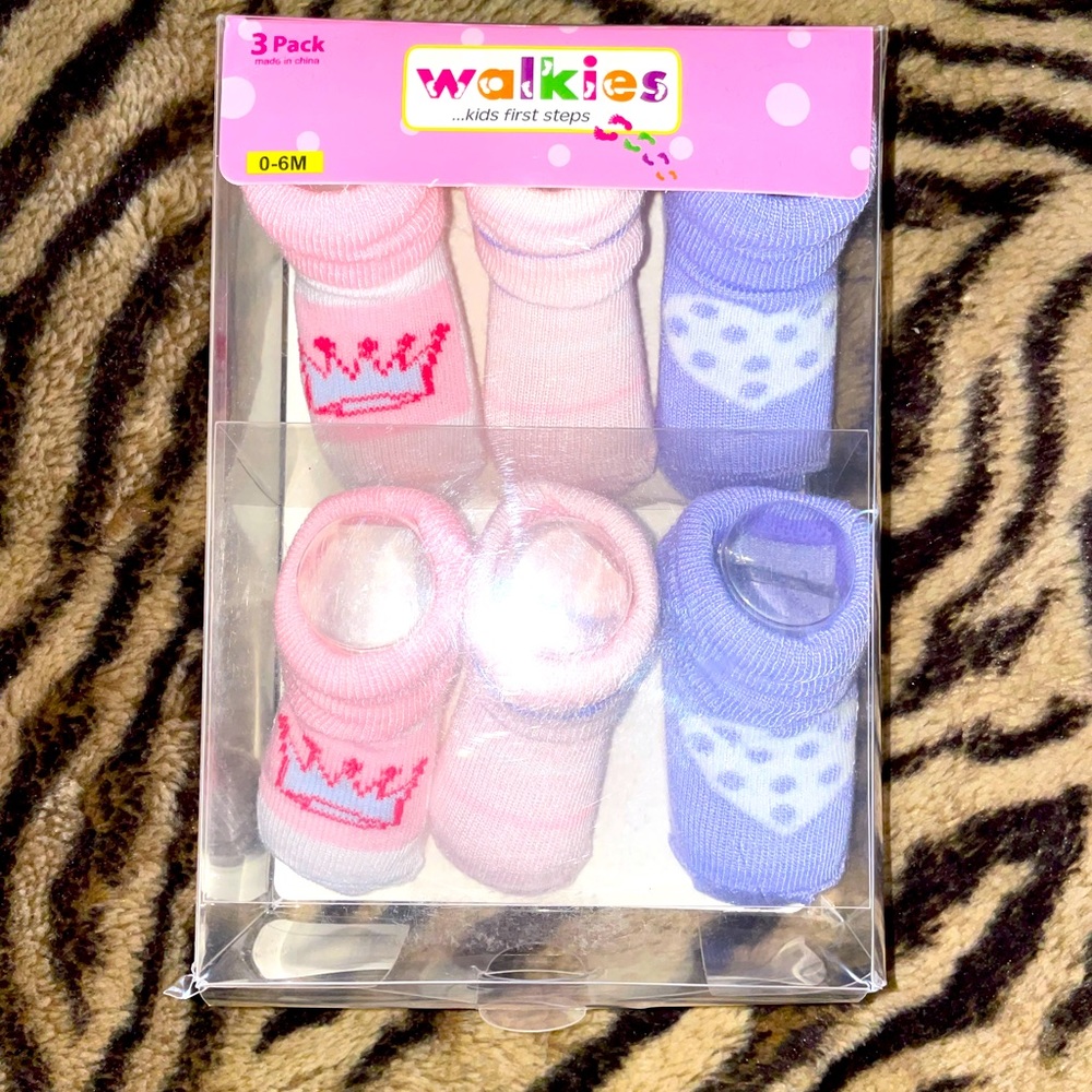 Baby girl booties